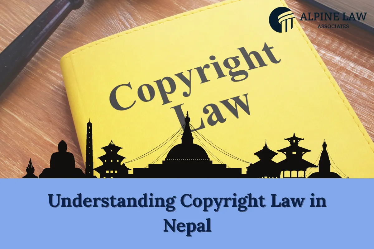 Legal evidence desk comparing creative works with licensing documents and secure digital records