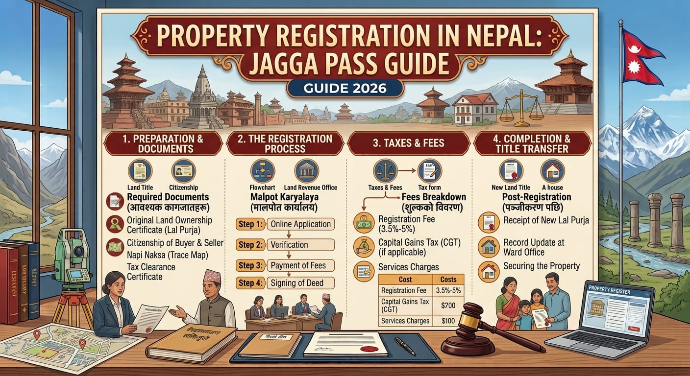 Property Registration in Nepal: Jagga Pass Guide 2026